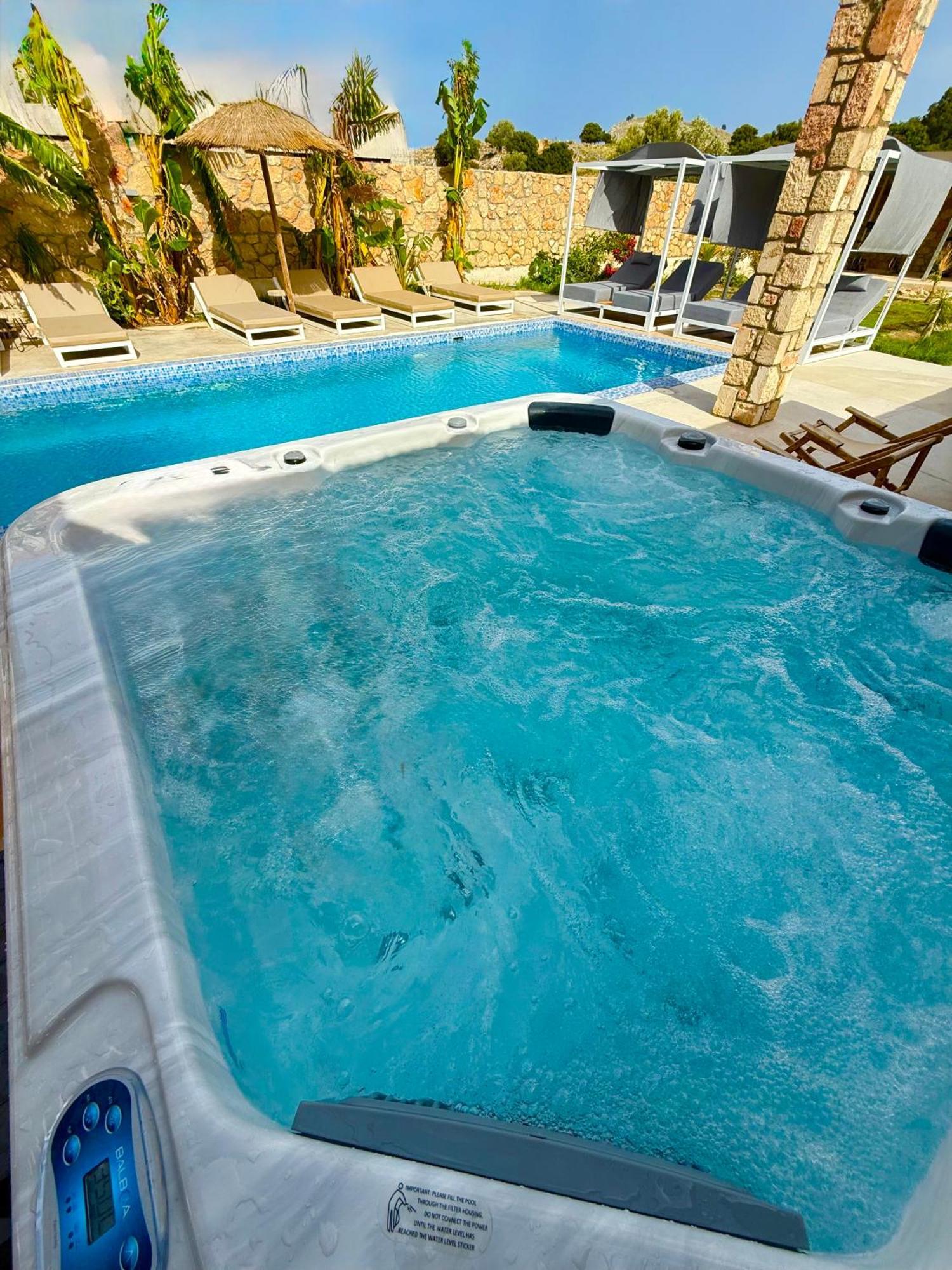 Lindos Villa Natura By Rhodes Villas Dış mekan fotoğraf
